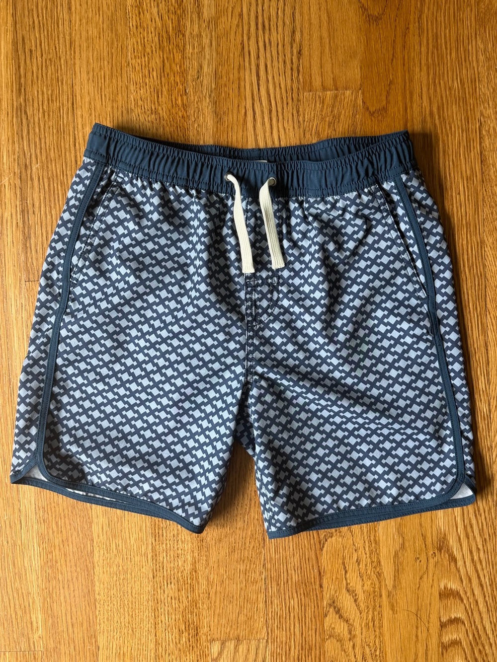 Kids Fair Harbor Anchor Trunk, Size L, Mist Seaview Blue